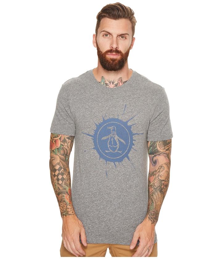 Original Penguin - Short Sleeve Splatter Circle Pete Tee