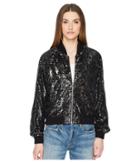 The Kooples - Sequin Fabric Jacket With Contrasting Piping