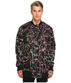 Haculla - One Of A Kind Bloodwork Drop Sleeve Bomber