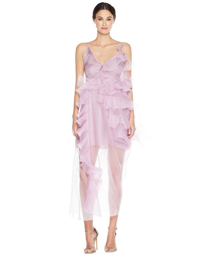 Preen By Thornton Bregazzi - Veronique Dress W/ Jersey Slip