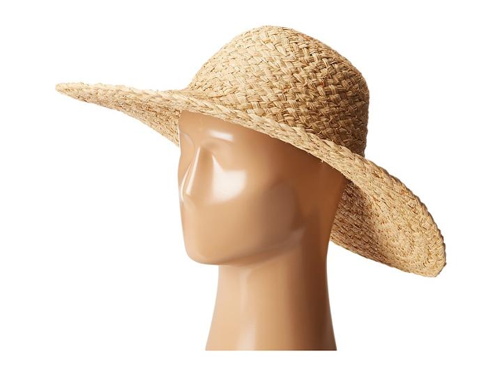 Hat Attack - Thick Braid Sun Hat W/ Cactus Fruit Patches