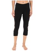 Pink Lotus - Keep It On Time Attitude Solid Performance Capris
