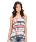 Jack By Bb Dakota - Adelia Tie-dye Plaid Top