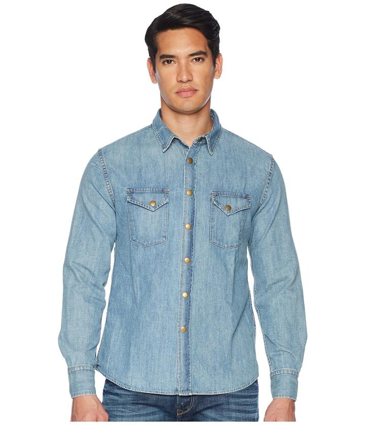 Billy Reid - Distressed Denim Shirt
