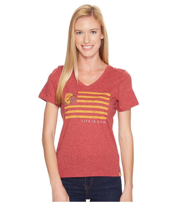 Life Is Good - Arizona State Sun Devils Team Flag Cool Vee