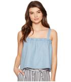 Jack By Bb Dakota - Chet Chambray Swing Top With Removable Straps