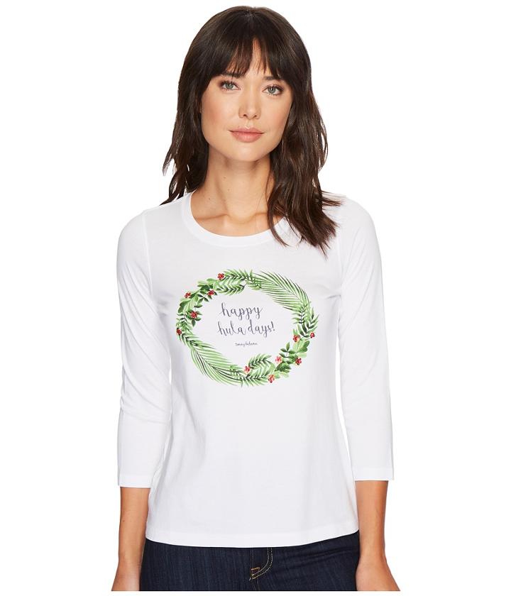 Tommy Bahama - Happy Hula Days 3/4 Sleeve Tee