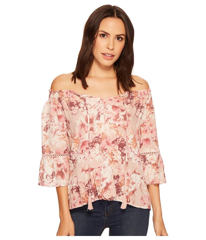 Miss Me - Off Shoulder Bell Sleeve Top