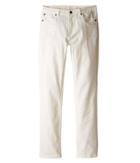 7 For All Mankind Kids - The Slimmy Slim Straight Five-pocket Denim Jeans In Ecru