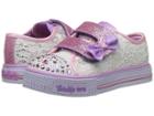 Skechers Kids - Twinkle Toes: Shuffles - Sweet Steppers 10897n Lights