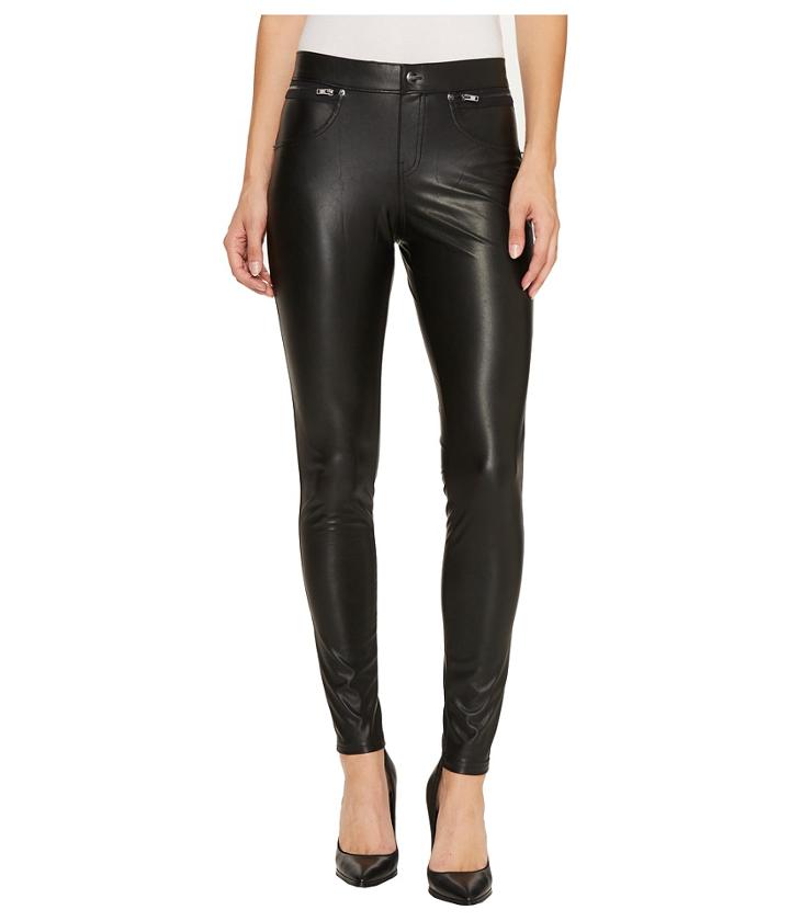 Hue - Leatherette Leggings