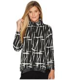 Jamie Sadock - Calligraphy Print Medium Weight Pullover Outerwear