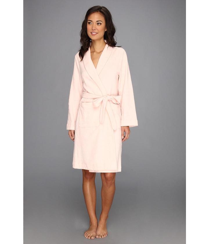 Hanro Plush Terry Wrap Robe 7127