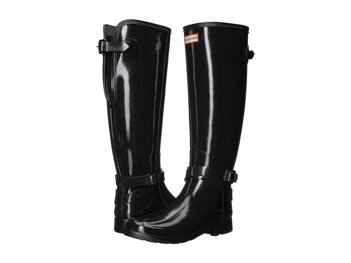 Hunter - Refined Back Adjustable Tall W/ Ankle Strap Gloss