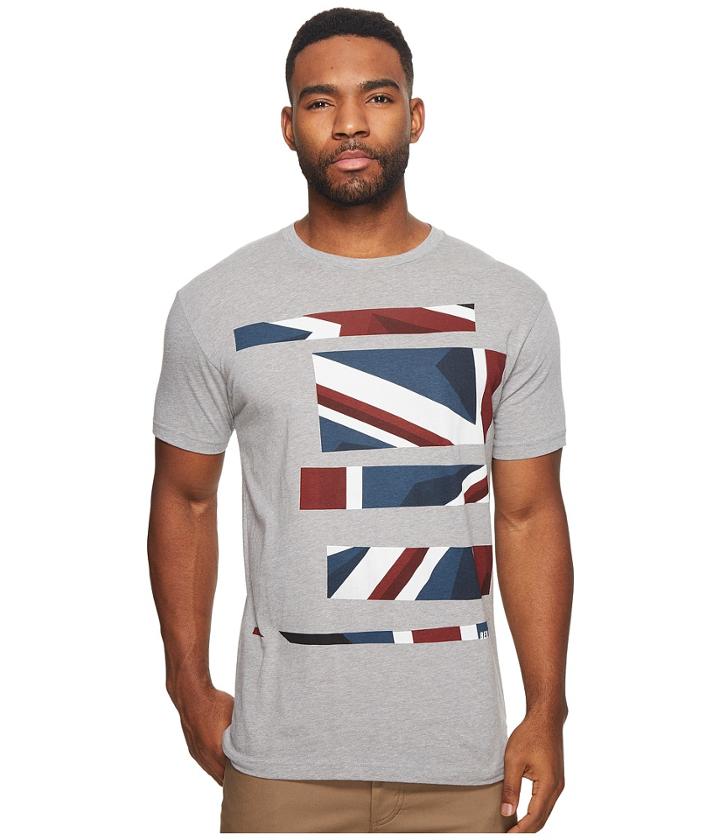 Ben Sherman - Union Jack Stripe Print Tee