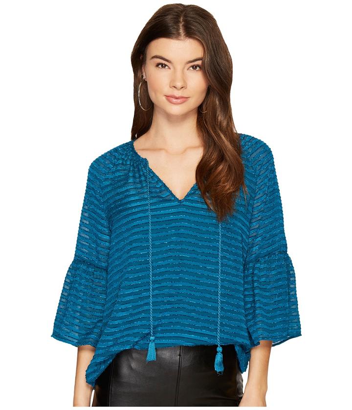 Kensie - Ribbon Stripe Top Ks9k4317