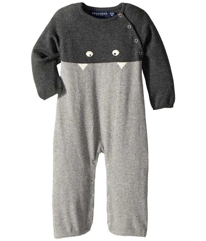 Toobydoo - Little Monsters Ii Cotton Knit Jumpsuit