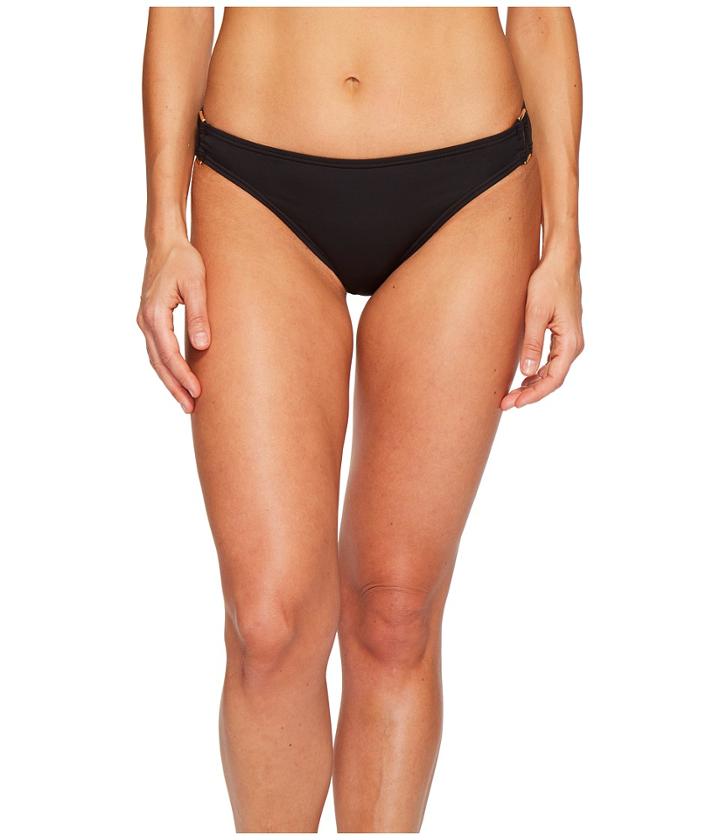 Tommy Bahama - Pearl Hipster Bikini Bottom With Rectangle Hardware