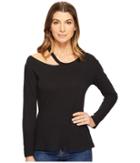 Lna - Torn Shoulder Long Sleeve