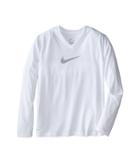 Nike Kids - Leg V-neck Swoosh L/s Tee