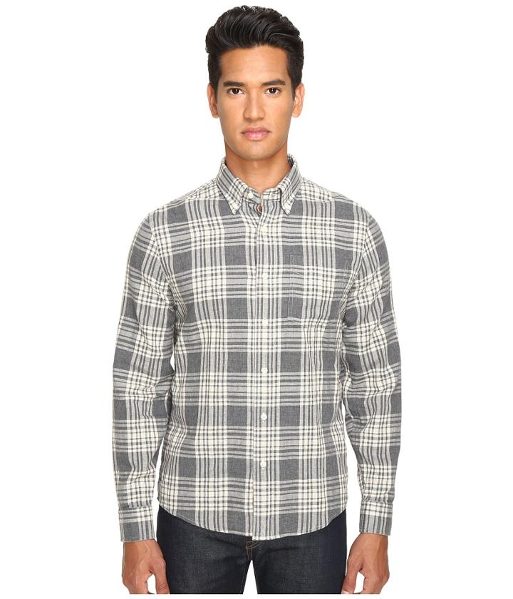 Jack Spade - Palmer Heathered Double Face Plaid Button Down