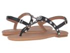 Armani Jeans - Shiny Leather Sandal With Studs