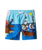 Dolce &amp; Gabbana Kids - Mare Sicily Pirate Swim Trunk