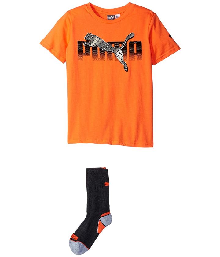 Puma Kids - Graphic Tee Sock Set