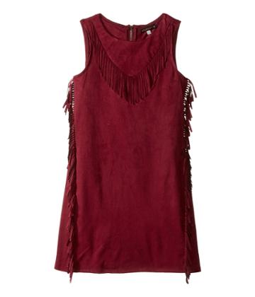 Ella Moss Girl - Cali Suede Fringe Dress