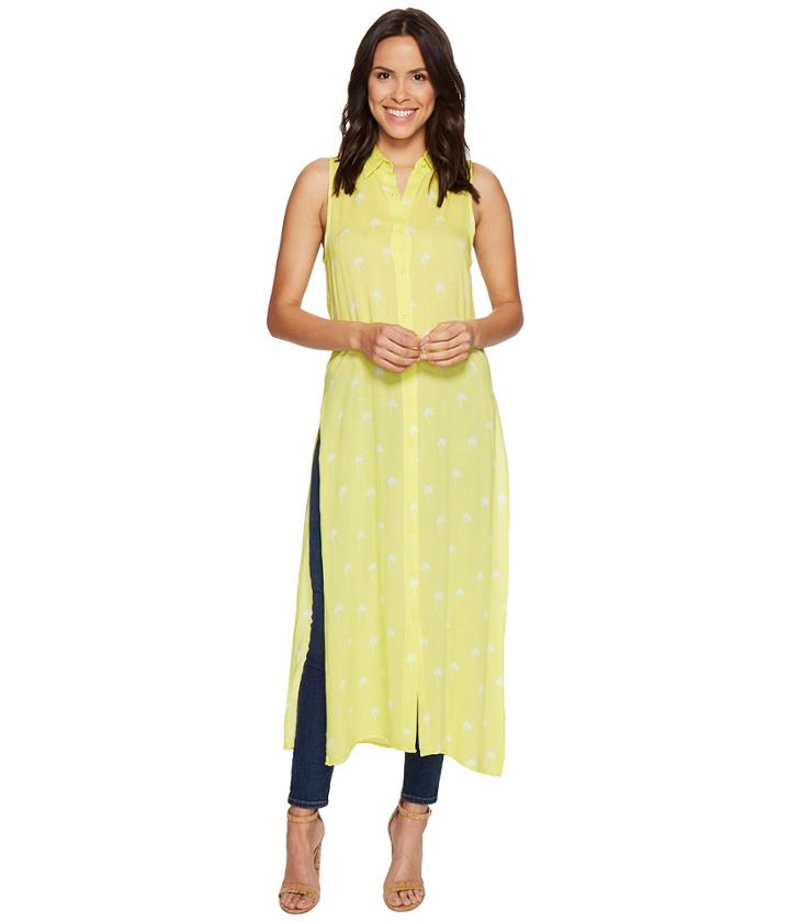 Bb Dakota - Lysa Palm Tree Print Top