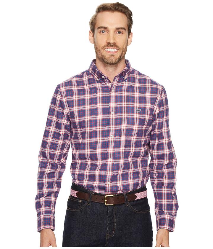 Vineyard Vines - Silver Peak Plaid Classic Tucker Shirt