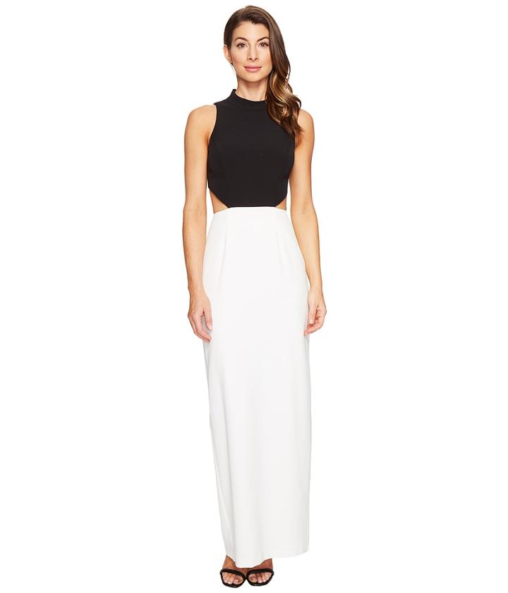 Aidan Mattox - Crepe Column Gown