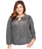 Michael Michael Kors - Plus Size Stingray Peasant Top