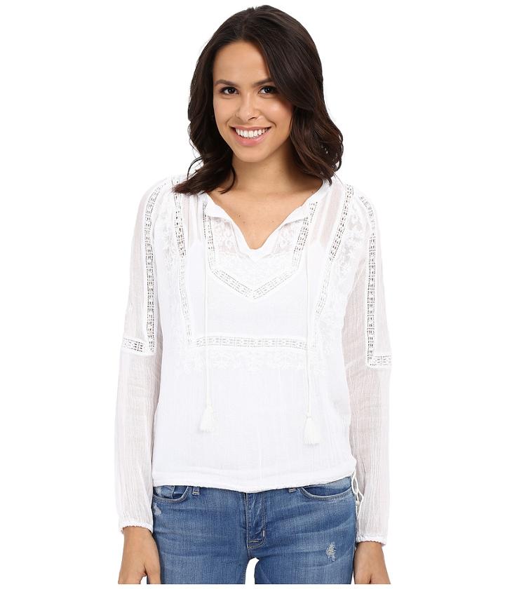 Lucky Brand - Lace Insert Top