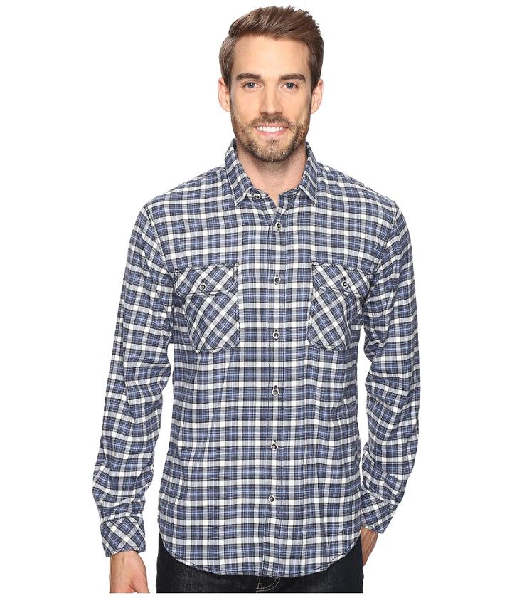 James Campbell - Long Sleeve Woven Gonzalo Plaid