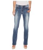 Miss Me - Slim Bootcut Jeans In Medium Blue