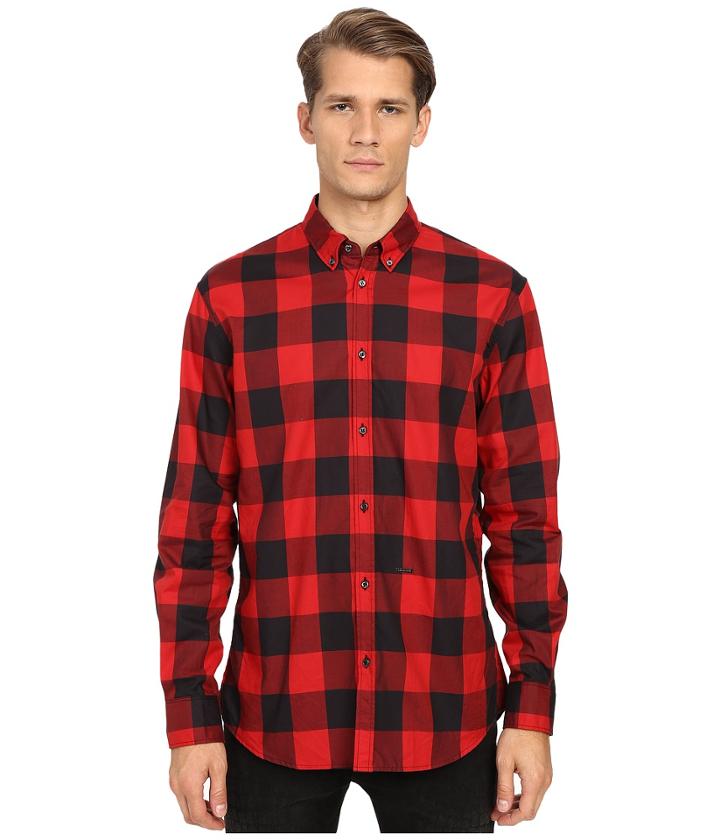 Dsquared2 - Relax Dan Check Cotton Shirt