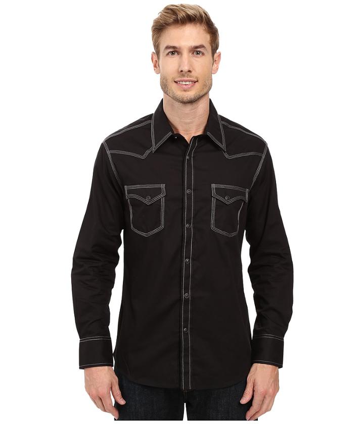Rock And Roll Cowboy - Long Sleeve Snap B2s8415