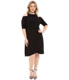 Kiyonna - Racy Faux Wrap Dress