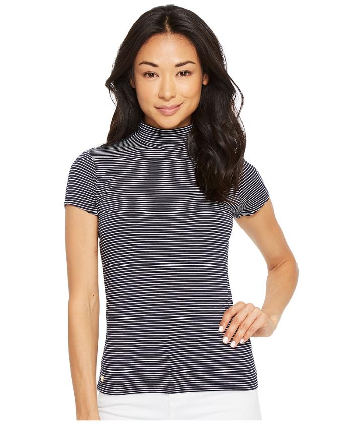 Lauren Ralph Lauren - Petite Jersey Short Sleeve Turtleneck