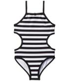 Kate Spade New York Kids - Side Cut Out One-piece