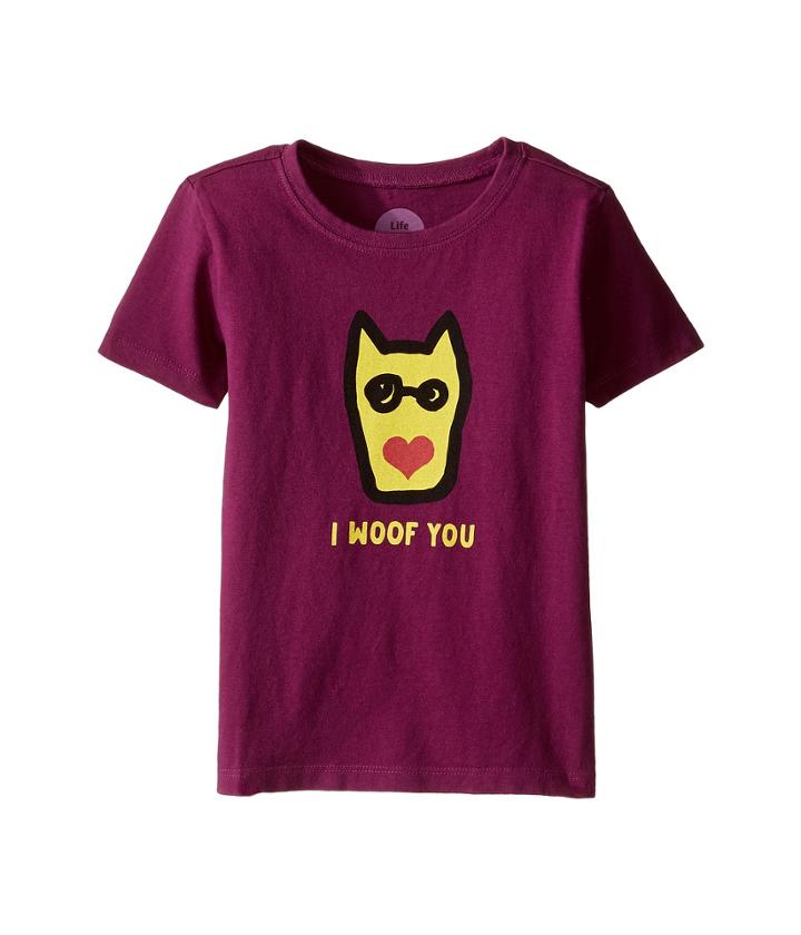 Life Is Good Kids - I Woof You Tee