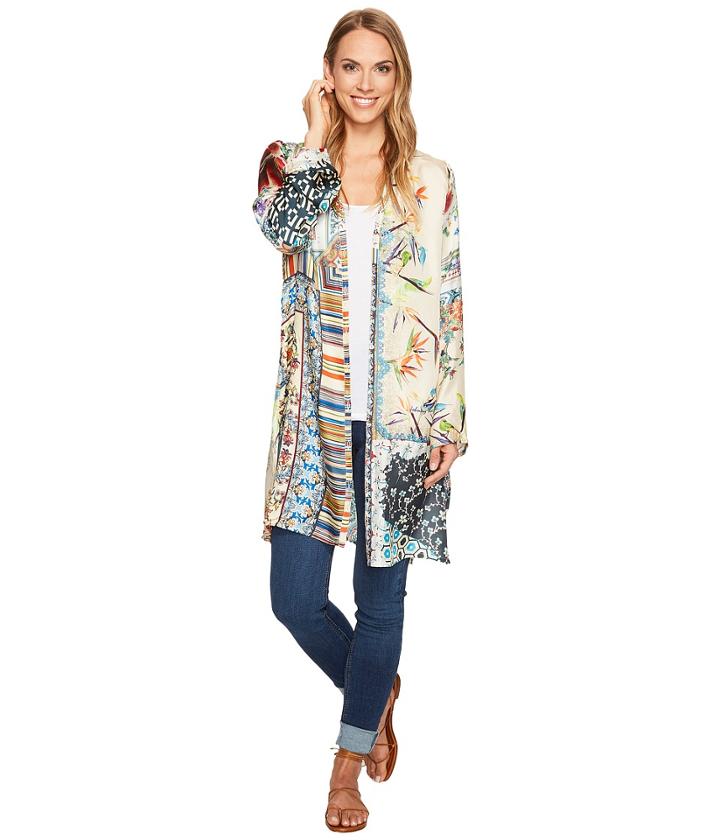 Johnny Was - Silverette Long Cardigan