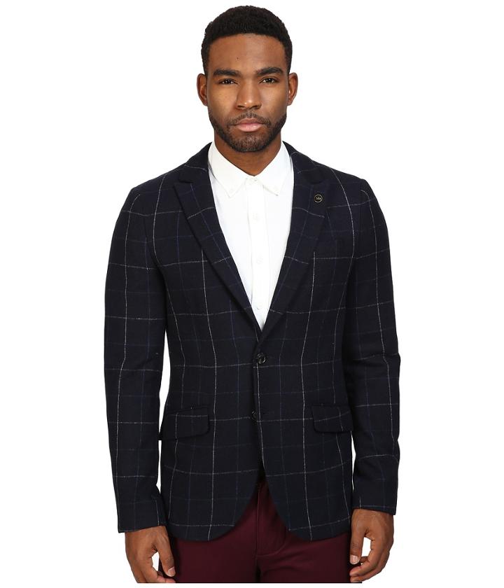 Scotch &amp; Soda - Classic Blazer With Peak Lapel In Wool Quality