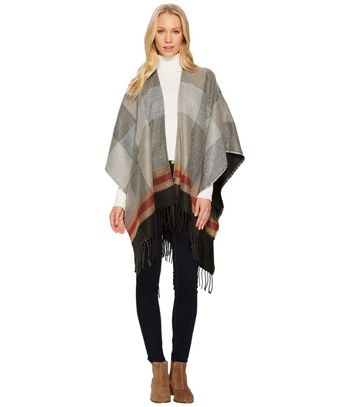 Echo Design - Reversible Plaid Ruana