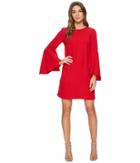 Catherine Catherine Malandrino - Claudette Scoop Neck Oversized Bell Sleeve Dress