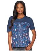 Lucky Brand - Floral All Over Printed Tee