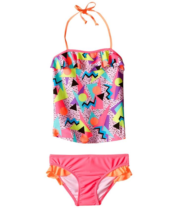 Seafolly Kids - Memphis Meow Singlet Bikini