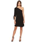 Cece - Sophia - Tie Sleeve One Shoulder Dress