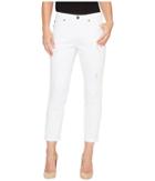 Tribal - Boyfriend Fit 25 Ripped And Repaired 25 Pants In White
